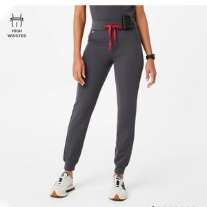 High Waisted Zamora Jogger Scrub Pants